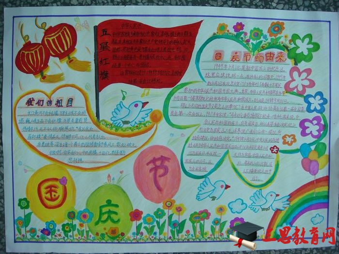 国庆节手抄报图片大全