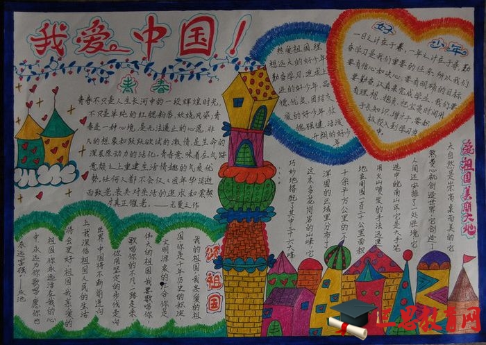 国庆节手抄报图片大全